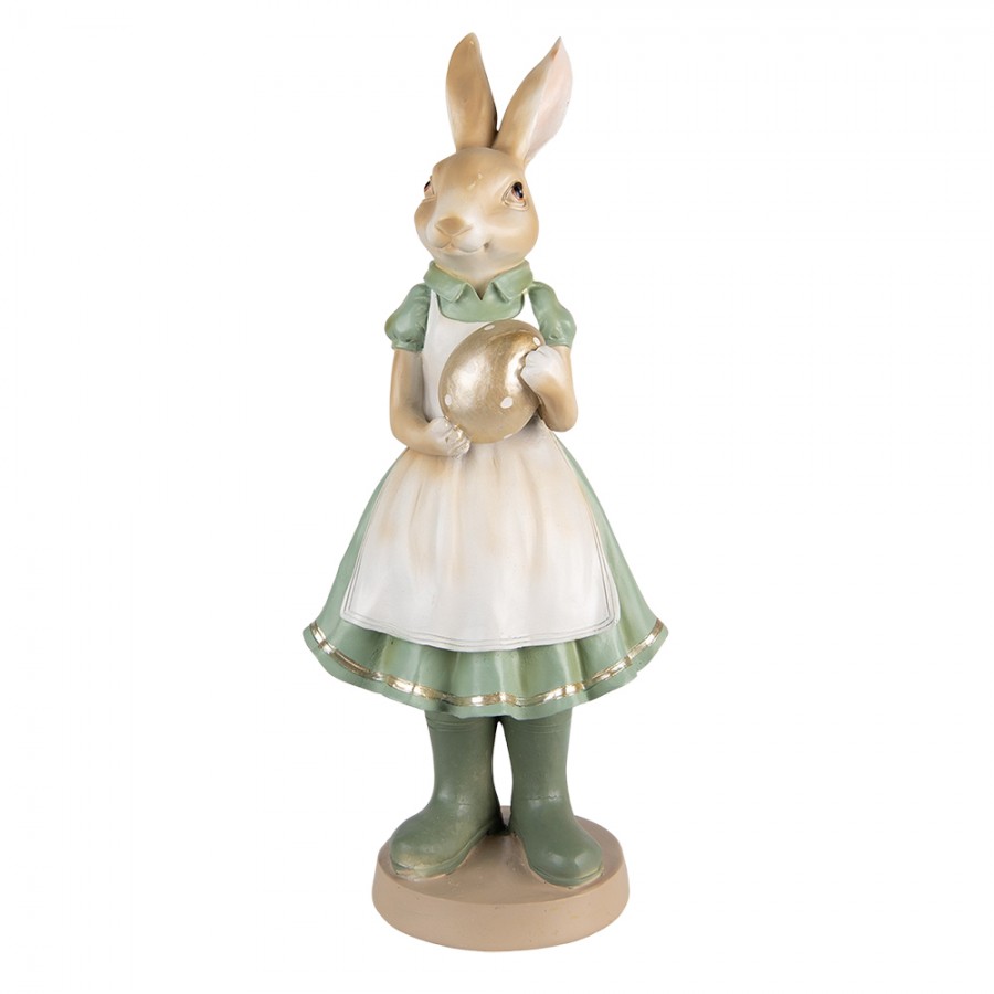 Statua decorativa coniglio in resina - H.40 cm - Clayre&Eef